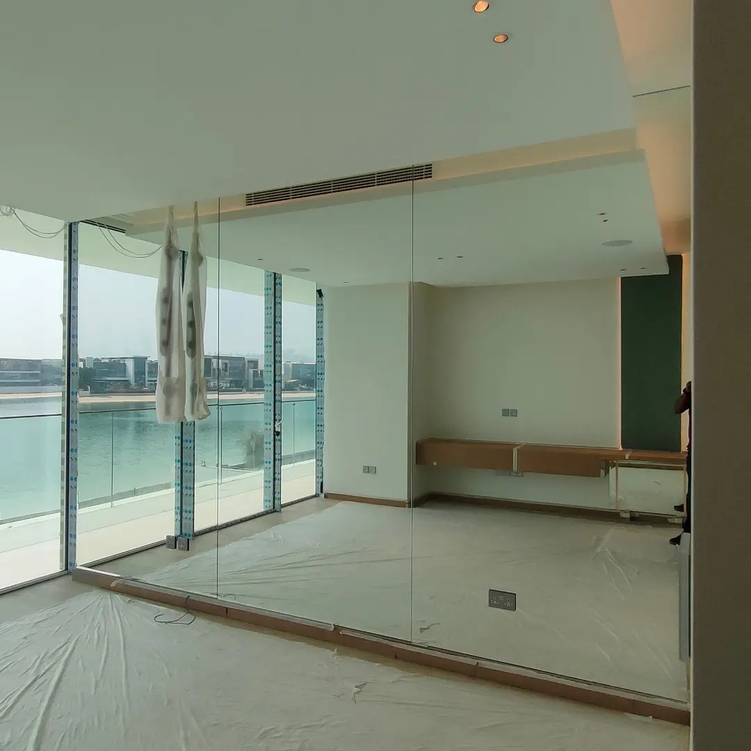 Luxury Frameless Villa Glass Installation Dubai